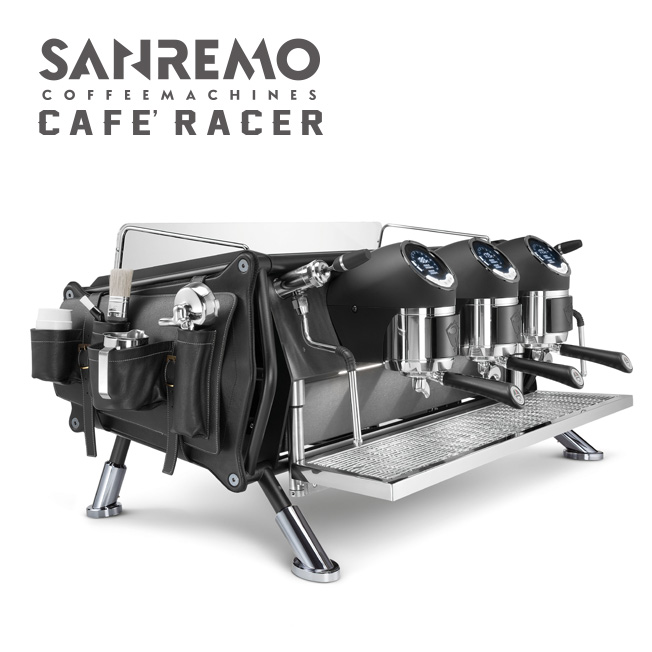 SANREMO CAFE RACER DOLOMITI LEATHER BAGS 三孔營業用咖啡機 ( 皮革收納袋升級版 ) 220V  |【停產】電器產品