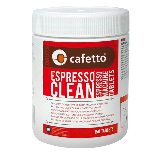 【停售】CAFETTO E27893 義式咖啡機清潔錠 150錠 約470g  |清潔粉錠 / 保養配件