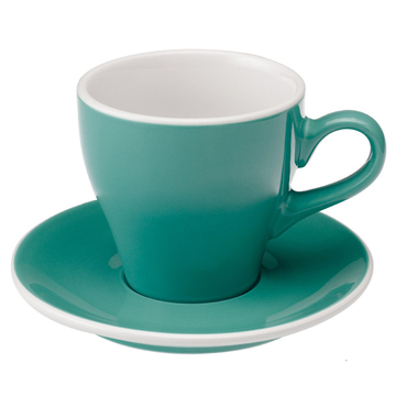 愛陶樂 Tulip 280 咖啡杯盤組280cc蒂芬妮藍色 31131026  |瓷器咖啡杯盤組