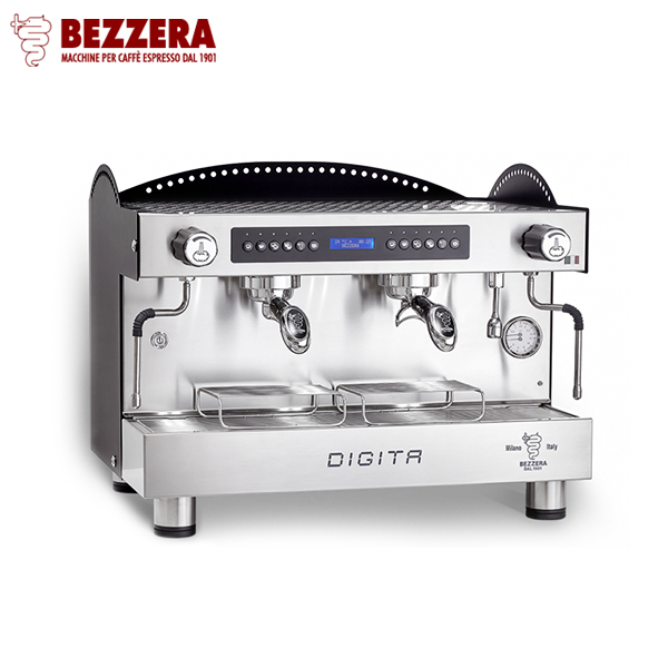 BEZZERA 貝澤拉 DIGITA DE 雙孔營業機 霧黑 220V  |【停產】電器產品