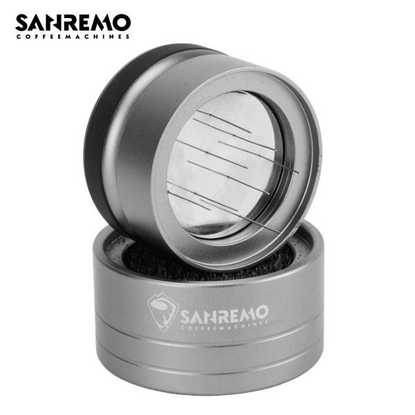SANREMO 針式佈粉器 閃耀灰  |填壓器 / 填壓座 / 整粉器
