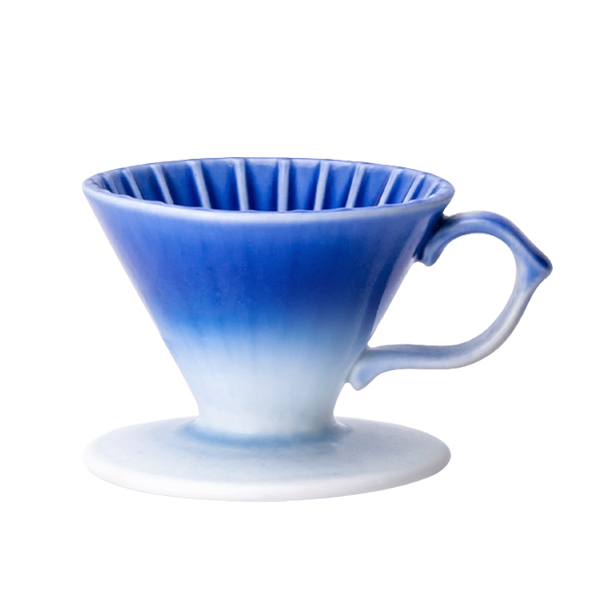 Tiamo 原礦手作濾杯V01 - 冰河藍  |錐型咖啡濾杯 / 濾紙