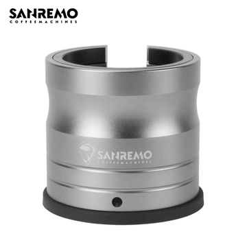 【停產】SANREMO 沖煮把手免持壓粉座 閃耀灰  |【停產】非電器產品